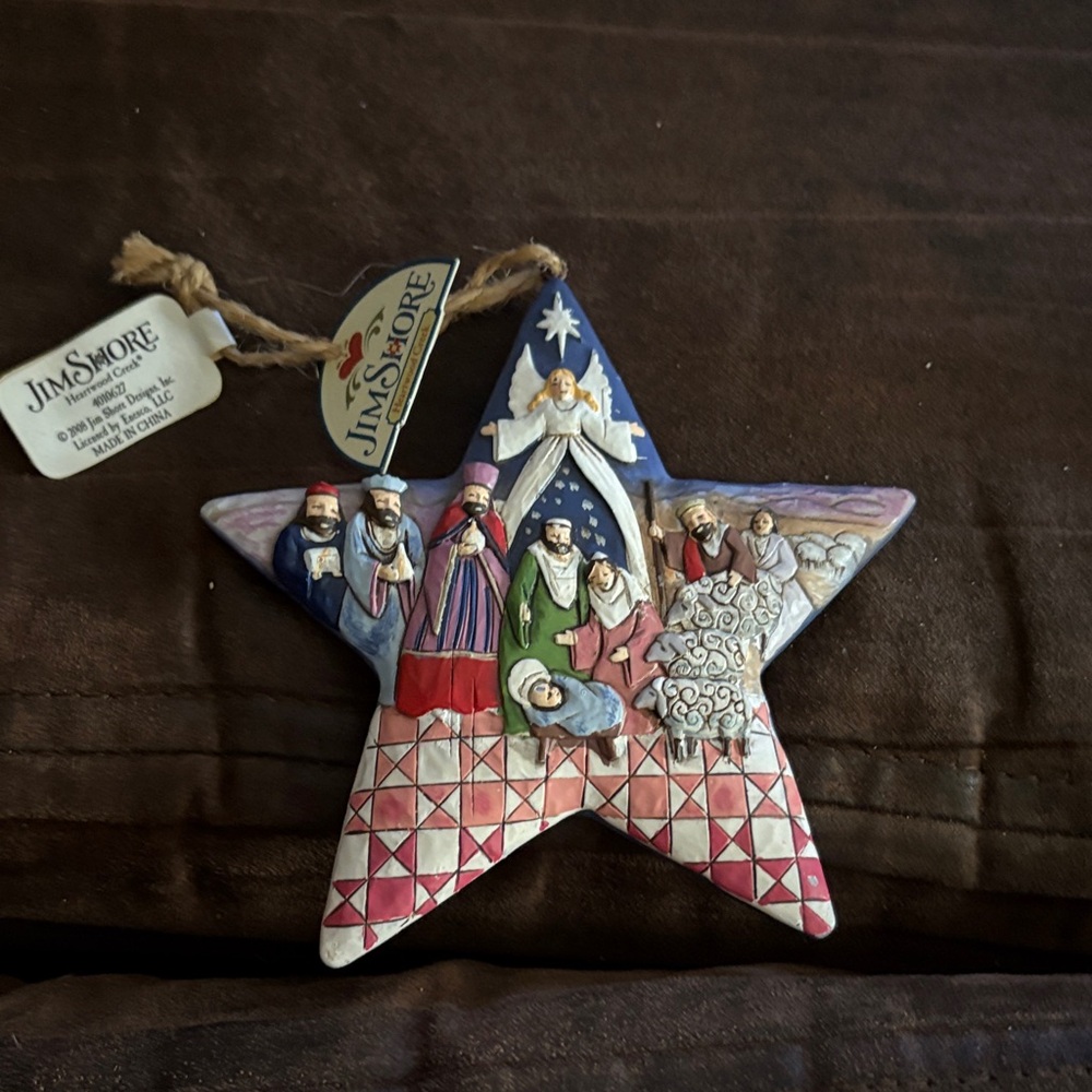 Jim Shore Nativity Star Ornament